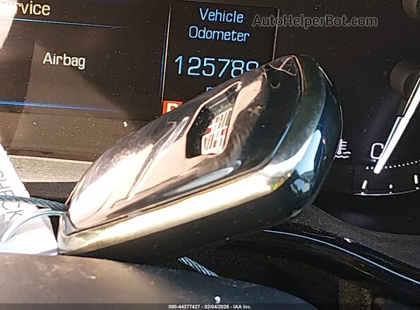 1G6AP5SX0H0141902 2017 CADILLAC CTS Черный Вид панели приборов