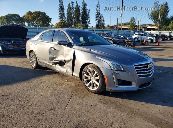 1G6AP5SX4J0160006 2018 CADILLAC CTS Серый Передняя правая четверть