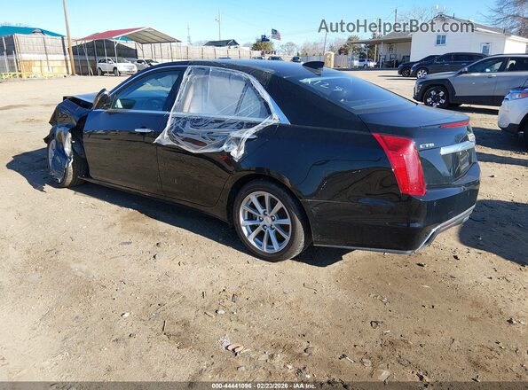 1G6AP5SX5K0135441 2019 CADILLAC CTS Черный Задняя левая четверть