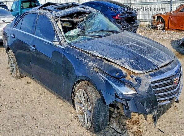 1G6AR5SS7K0102391 2019 CADILLAC CTS Black Delantero derecho