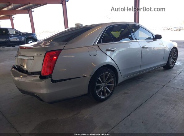 1G6AR5SSXK0101381 2019 CADILLAC CTS Серебряный Задняя правая четверть