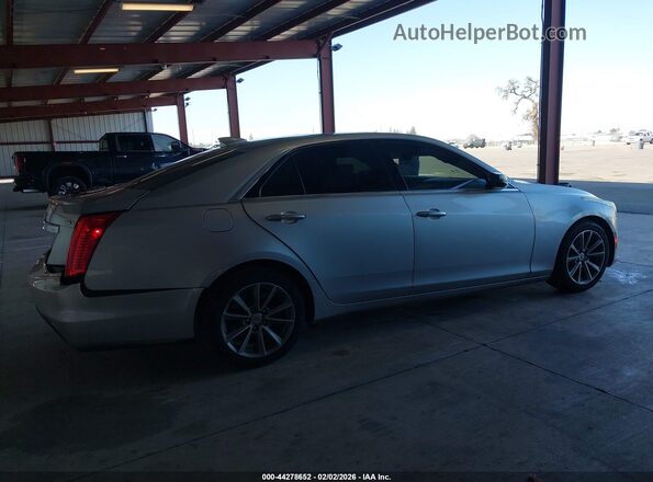 1G6AR5SSXK0101381 2019 CADILLAC CTS Серебряный Вид задней части салона
