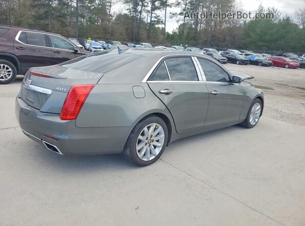 1G6AR5SX7G0109604 2016 CADILLAC CTS Серый Задняя правая четверть