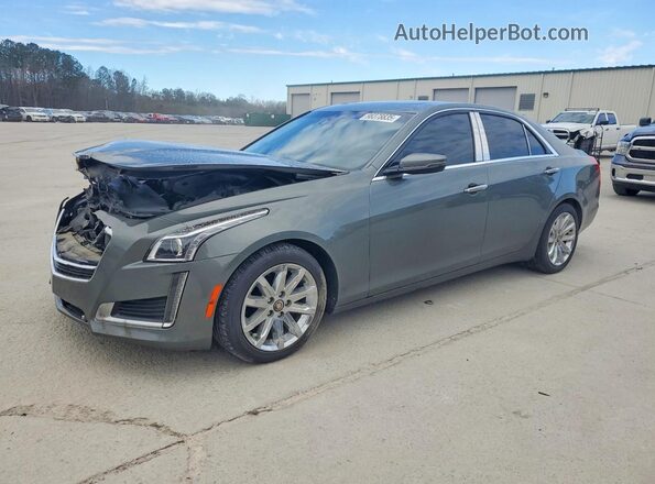 1G6AR5SX7G0109604 2016 CADILLAC CTS Серый Передняя левая четверть