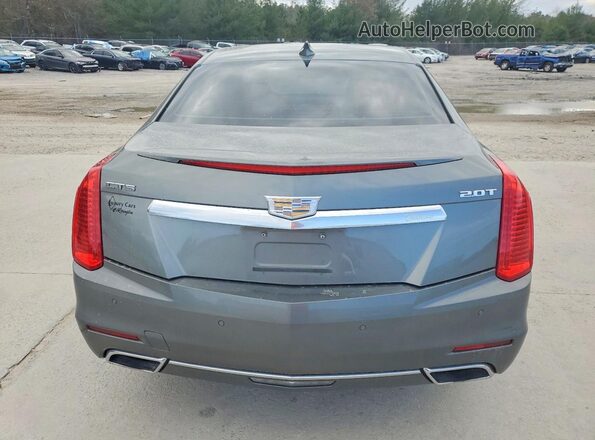 1G6AR5SX7G0109604 2016 CADILLAC CTS Серый Вид сзади