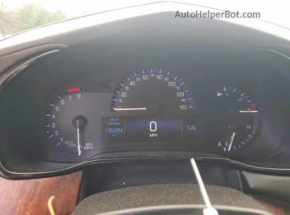 1G6AR5SX7G0109604 2016 CADILLAC CTS Серый Вид щитка приборов
