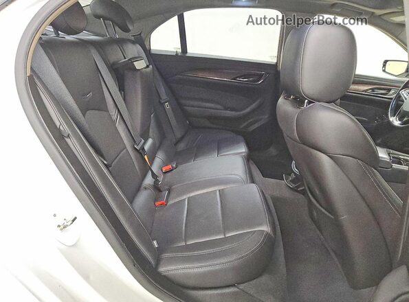 1G6AR5SX7H0195658 2017 CADILLAC CTS Белый Вид задних сидений
