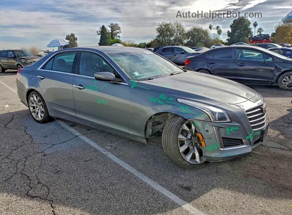 1G6AS5SS7J0170130 2018 CADILLAC CTS Серый Передняя правая четверть