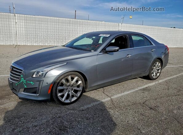1G6AS5SS7J0170130 2018 CADILLAC CTS Серый Передняя левая четверть