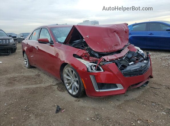 1G6AT5SS8G0161703 2016 CADILLAC CTS Красный Передняя правая четверть