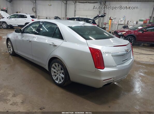 1G6AW5SX6G0197084 2016 CADILLAC CTS Серебряный Задняя левая четверть