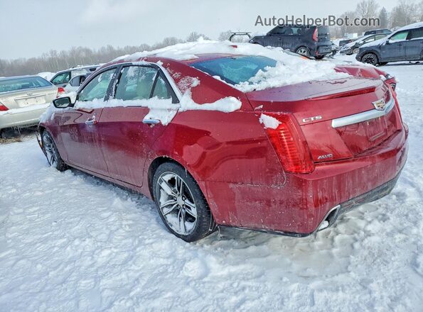 1G6AX5SS0K0114677 2019 CADILLAC CTS Red Задня ліва чверть