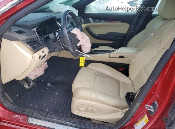 1G6AX5SS0K0114677 2019 CADILLAC CTS Red Вид салону спереду