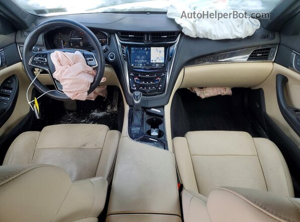 1G6AX5SS0K0114677 2019 CADILLAC CTS Red Вид панелі приладів