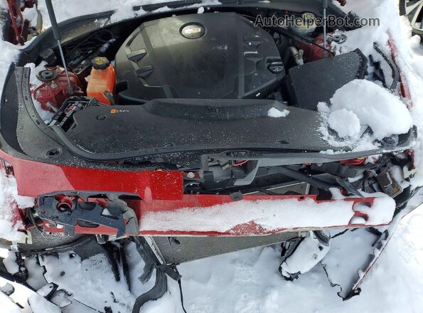 1G6AX5SS0K0114677 2019 CADILLAC CTS Red Вид задньої частини салону