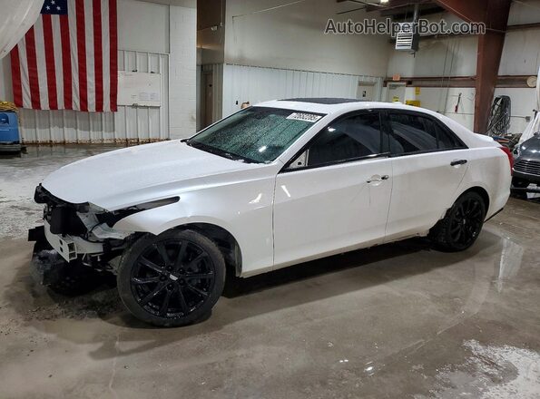 1G6AX5SS8H0216625 2017 CADILLAC CTS Белый Передняя левая четверть