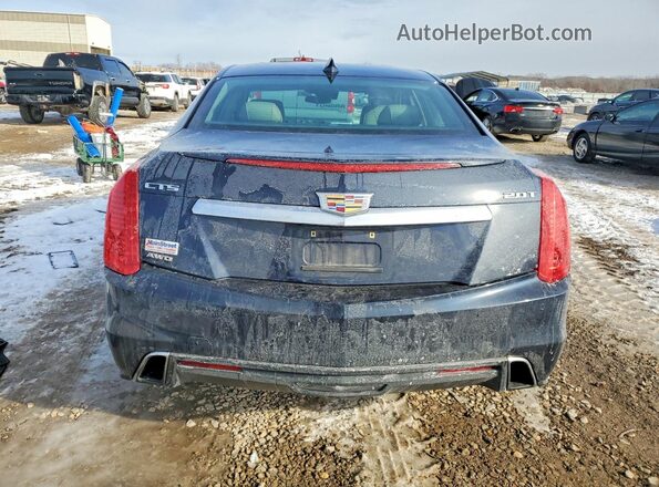 1G6AX5SX1J0159511 2018 CADILLAC CTS Blue Widok z tyłu
