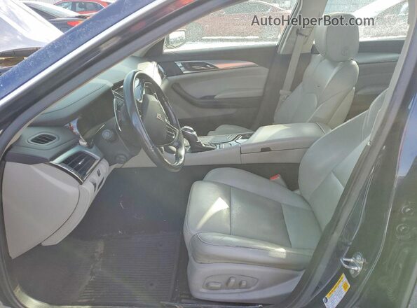 1G6AX5SX1J0159511 2018 CADILLAC CTS Blue Widok wnętrza z przodu
