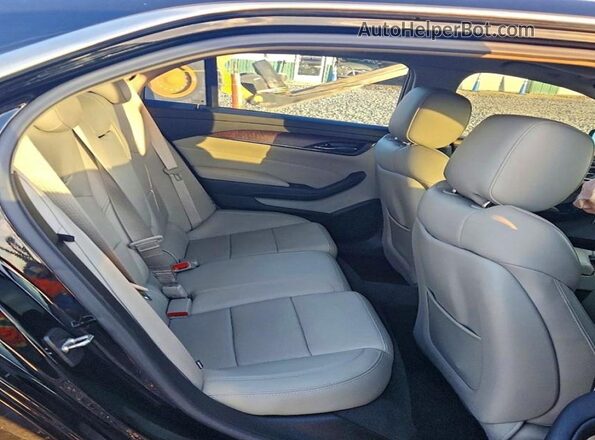 1G6AX5SX2G0122427 2016 CADILLAC CTS Черный Вид задних сидений