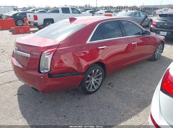 1G6AX5SX6G0118221 2016 CADILLAC CTS Red Задня права чверть