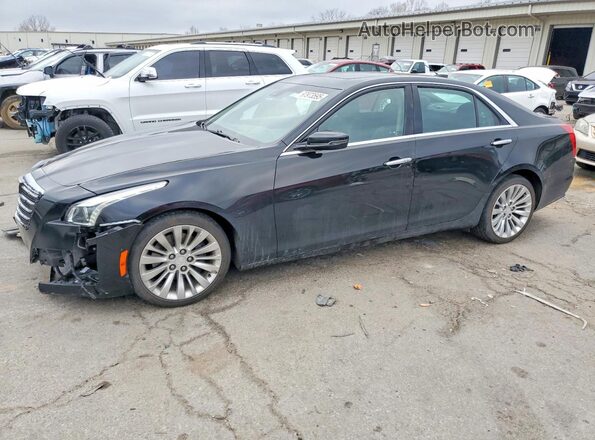 1G6AX5SX7K0141788 2019 CADILLAC CTS Черный Передняя левая четверть