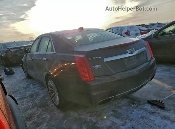 1G6AX5SX8G0109374 2016 CADILLAC CTS Бордовый Задняя левая четверть