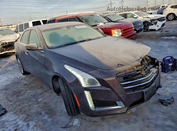 1G6AX5SX8G0109374 2016 CADILLAC CTS Бордовый Передняя правая четверть