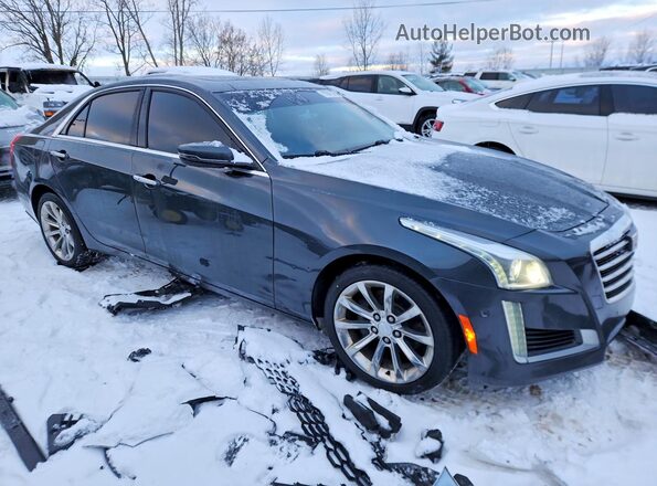 1G6AY5SS5H0133408 2017 CADILLAC CTS Серый Передняя правая четверть