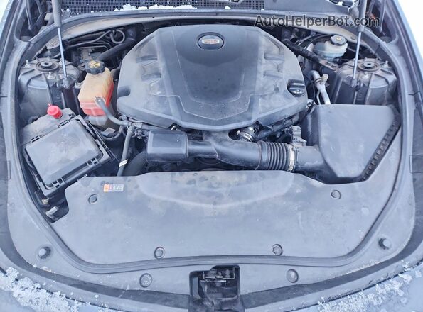 1G6AY5SS5H0133408 2017 CADILLAC CTS Серый Вид задней части салона