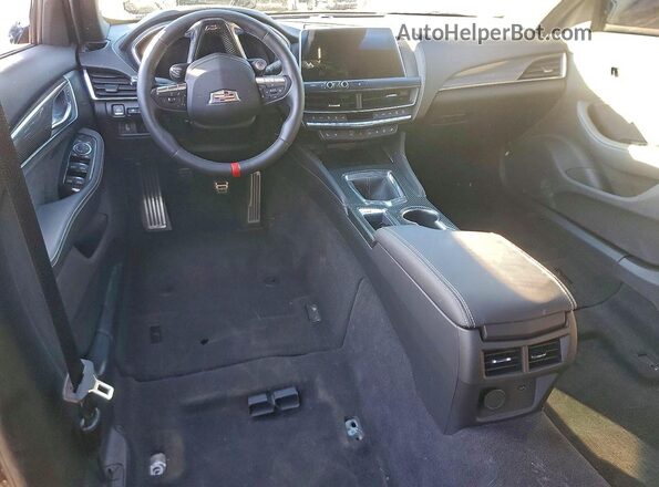 1G6D25R68N0860724 2022 CADILLAC CT5 Черный Вид панели приборов