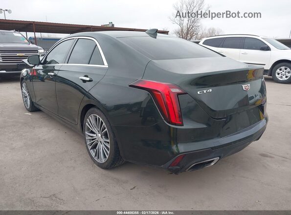 1G6DB5RL5L0144298 2020 CADILLAC CT4 Зеленый Задняя левая четверть