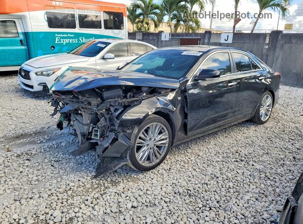 1G6DB5RL8P0143488 2023 CADILLAC CT4 Black Передня ліва чверть