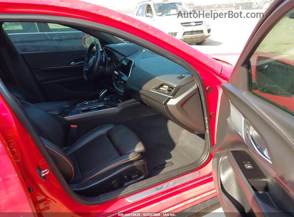 1G6DD5RL5L0147471 2020 CADILLAC CT4 Красный Вид салона спереди