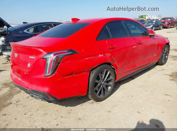 1G6DD5RL5L0147471 2020 CADILLAC CT4 Красный Задняя правая четверть
