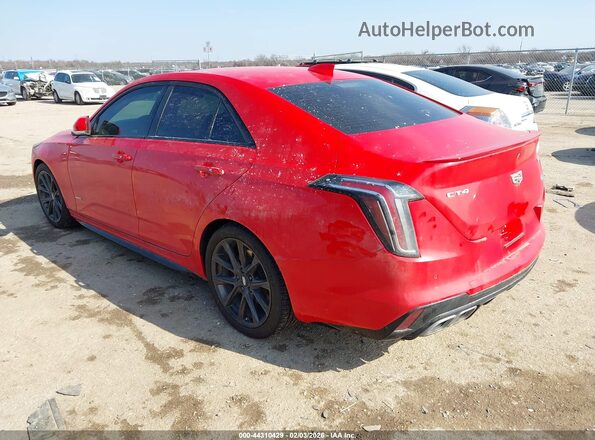 1G6DD5RL5L0147471 2020 CADILLAC CT4 Красный Задняя левая четверть