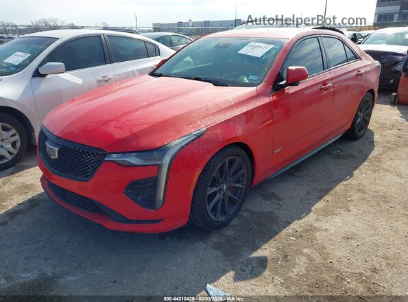 1G6DD5RL5L0147471 2020 CADILLAC CT4 Красный Передняя левая четверть