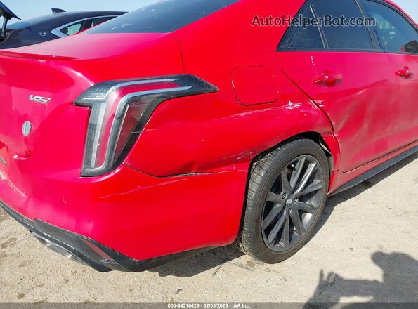 1G6DD5RL5L0147471 2020 CADILLAC CT4 Красный 