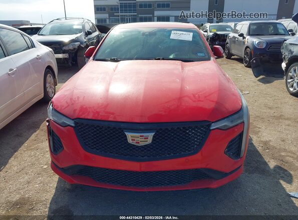 1G6DD5RL5L0147471 2020 CADILLAC CT4 Красный Вид щитка приборов