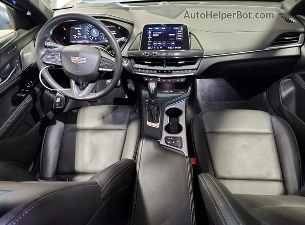 1G6DF5RK4N0106916 2022 CADILLAC CT4 Серый Вид панели приборов