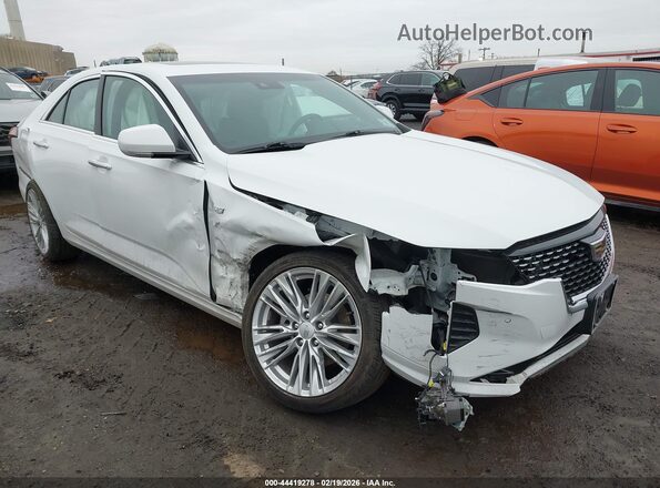 1G6DF5RK8N0106613 2022 CADILLAC CT4 White Przód prawy