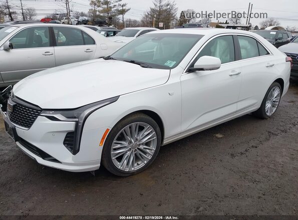 1G6DF5RK8N0106613 2022 CADILLAC CT4 White Przód lewy