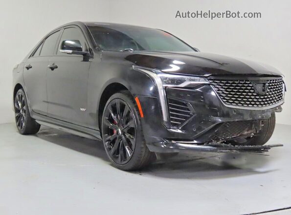 1G6DH5RL0N0125224 2022 CADILLAC CT4 Черный Передняя левая четверть