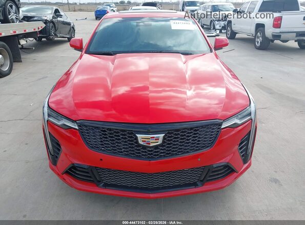 1G6DH5RL8L0153284 2020 CADILLAC CT4 Красный Вид щитка приборов
