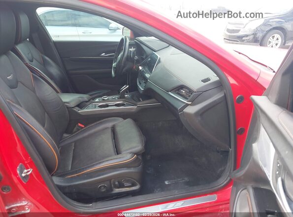 1G6DH5RL8L0153284 2020 CADILLAC CT4 Красный Вид салона спереди