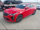 2020 Cadillac Ct4 V-series Красный vin: 1G6DH5RL8L0153284