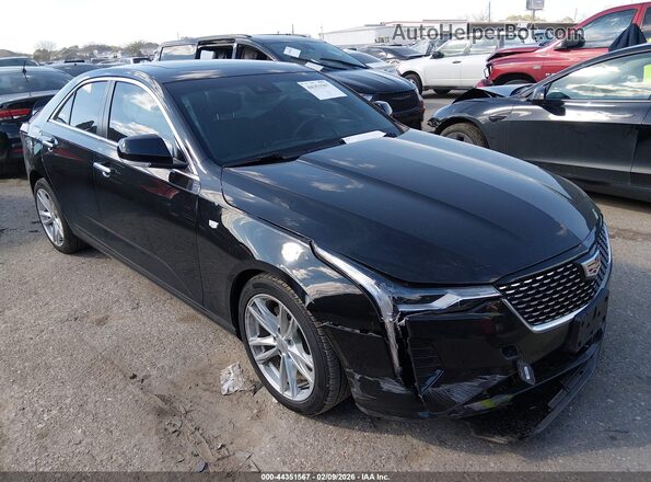 1G6DJ5RK6P0156802 2023 CADILLAC CT4 Черный Передняя правая четверть