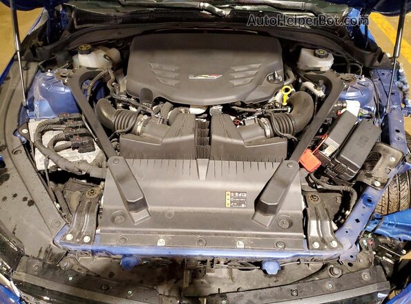 1G6DL5RP0P0460083 2023 CADILLAC CT4 Blue Widok wnętrza z tyłu