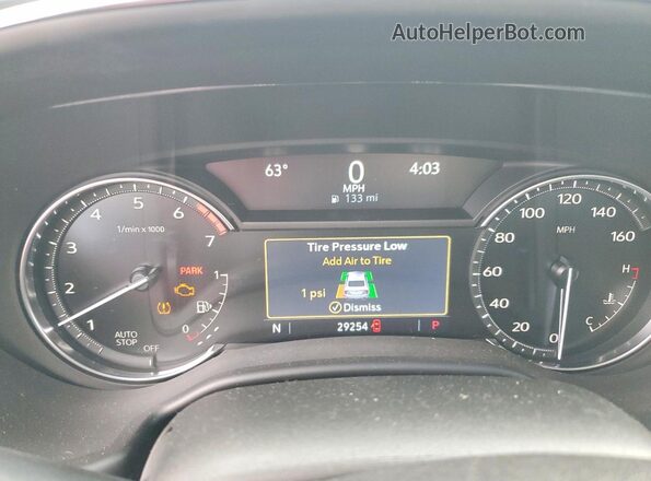 1G6DM5RK1P0156844 2023 CADILLAC CT5 Черный Вид щитка приборов