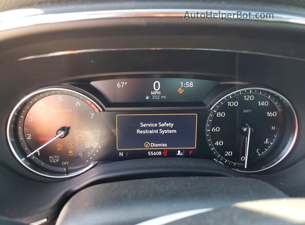 1G6DN5RK4P0138884 2023 CADILLAC CT5 Белый Вид щитка приборов