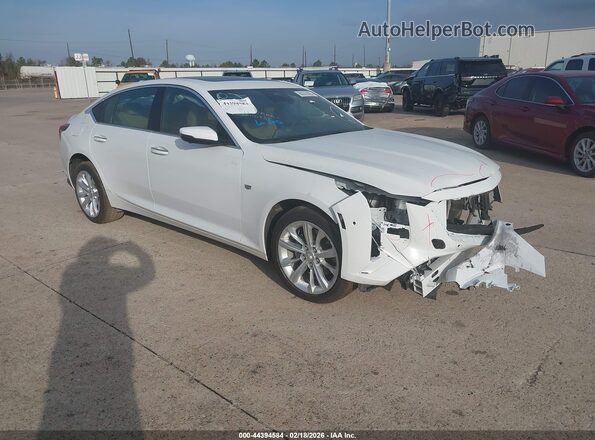 1G6DN5RK6S0110352 2025 CADILLAC CT5 Белый Передняя правая четверть